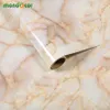 Klistermärken Glossy Marble Contact Paper DIY PVC Vinyl Kitchen Cabinet Counter Topp Badrum Självhäftande tapeter Heminredning Väggklistermärken Y2