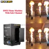 STATKA STATA STATU PŁAMNOŚĆ MORTER 2CH DMX Fire Machine Spray 3M Wysokim etapie Płomienie Efekt oświetlenia maszyny