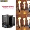 2st/Lot Envägs Stage Flame Thrower 2Ch DMX Fire Machine Spray 3M High Stage Flame Effect Machine för DJ Disco Club Concert First Safe Channel Anti Tipping Device