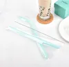 Puta bebendo de silicone reutilizável flexível Escova de limpeza de limpeza para casa festa de casamento suprimentos bar ferramentas tubo