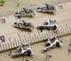 100 stks Muis Animal Legering Charms Hanger Retro Sieraden Maken DIY Sleutelhanger Oude Zilveren Hanger Voor Armband Oorbellen 13x9mm