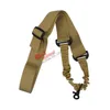 Höghållfast justerbar en punkt Sling Tactical Single Point Sling Airsoft Rifle Bungee Cord