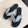 Sandali donna Crystal Flat Crystal Nuvòrock 10 Sandali Sandali gioiello in pelle Designer Slides Flip Flop Pantofole da esterno antiscivolo