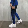 Мужские хип-хоп спортивные костюмы 3D градиент мужские спортивные брюки мужские спортивные кофты полосатые брюки карандаш бесплатная доставка