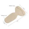 T-Shape Gel solette per scarpe tacco alto Anti-Slip spugna molle Mezza rilievi del piede tallone Protector Inserti Clear Black Nude Cuscini