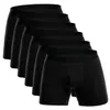 Underpants 6pcs/lot Long Style Men Boxers Homme Underwear Brand Boxer Cotton Breathable Under Wear Arrived Y864