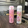 Cherry Blossom-serie Roestvrij staal Vacuüm buitensport Bijbehorend Japans Sakura-koffiekopje van 500 ml 6040836