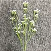 100 Pz/lotto Gypsophila seta bambino respiro Artificiale Falso Fiori Di Seta Pianta Casa Festa di Nozze Decorazione Della Casa spedizione gratuita