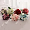 10 style Artificial roses Flower Wedding Centerpieces Dress Bride Decorative Flowers Simulation 1lot/12pcs Party Supplies T2I5489