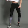 Moda-Casual Correndo Calças de Compressão Calças Calças dos Homens Esportes Perninços de Fitness Sportswear Calças Longas Ginásio Treinamento Calças Skinny Leggin Hombre