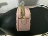 2019Classique En Cuir Lady Messenger Sacs De Mode Amour coeur V Vague Motif Cartable Femmes designer Sac À Bandoulière Chaîne Sac À Main Bourse 20CM bb1