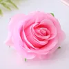 10 CENTIMETRI 100 pz 17 Colori Artificiale Rosa Teste di Fiori di Seta Fiore Decorativo Supermercato Sfondo FAI DA TE Strada Led Wedding Wall Bouquet di fiori