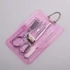 Professionale Manicure Set Tagliaunghie Forbici Strumento di Pulizia Kit Favore di Partito Promozione Souvenir Regalo Spedizione Gratuita