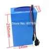 Rechargeable 500W 48V 14AH battery 750W 48V14AH ebike Lithium ion battery with 20A BMS 54.6V 2A Charger Free customs fee