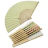 folded paper fans