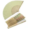 folded paper fans