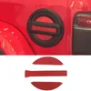 Car Fuel Tank Decoration Bows Red For Jeep Wrangler JL 2018+ High Quality Auto Exterior Accessories