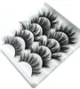 NYA 5PAIRS FAUX 3D Mink Eyelashes falska ögonfransar naturliga tjocka långa ögonfransar ögonfransförlängning wispy makeup skönhetsverktyg 5style1860953