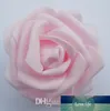 Handgjorda konstgjorda skum Rose Flower Heads for Wedding Decoration Kissing Ball Gratis frakt