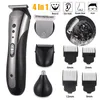 Kemei KM-1407 4 IN1 Oplaadbare Haartrimmer Draadloos Elektrisch Scheerapparaat Baard Neus Oor Scheerapparaat Haar Clipper Trimmer Tool