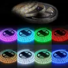 5V Flexible SMD 5050 RGB LED Strip Lights 1M 60 LED s LED Tape Multi-couleurs étanche Bandes lumineuses Changement de couleur Crestech168