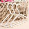 100 stücke 20 cm Kunststoff Perle Perlen Kleidung Kleid Kleiderbügel Hochzeit Für Haustier Kind Kinder Sparen-Platz Lagerung veranstalter