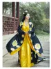 Mulheres antiga roupa Estúdio Tema fotográfica Costume Imperatriz Princesa Tang Dynasty Real Realizando vestido longo Suzhou bordados