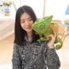 boy and girl birthday Lizards doll pillow creative personality simulation spoof chameleon plush toy gift for children8391282