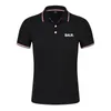 Luxe Polo Heren T-shirts Balr Street Tide Brand Short-Mouwen Ronde hals Losse Katoenen Katoenen Mannen Persoonlijkheid Heren T-shir