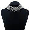 Модное дизайнерское роскошное супер блестящее ожерелье со стразами и бриллиантами, красивый цветок, эффектное колье для женщин 273D