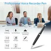 Recorder Mini Professioneller Diktiergerät Stift 16 GB tragbares Sound-Audio-Diktiergerät SK025 Aufnahmegerät mit USB-Kabel Ohrstöpsel für Lectu