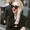 CANCHANGE Retro Thick Frame Cat Eye Sunglasses Women Ladies Brand Mirror Lens Cat Eye Sun Glasses For Female oculos