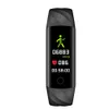 S5 IP68 Waterproof Watch 096 cala dotykowy ekran dotykowy Bluetooth inteligentny bransoletka medyczna ocena serca monitor sportowy opaska na rękę