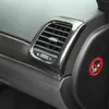 Carbon Fiber ABS Car Air Outlet центральная консоль выходное украшение для Jeep Grand Cherokee 2011 UP высокое качество авто аксессуары для интерьера