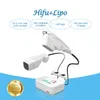 Taşınabilir Hifu Liposonix Zayıflama Makinesi 2 In1 Yüz Kaldırma Vücut Makinesi Yüksek Yoğunluklu Odaklı Ultrason Liposonik Güzellik Ekipmanı