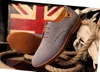 38-48 chaussures élégantes hommes Oxfords chaussures habillées en cuir véritable vache daim grande taille Derby bal chaussures de mariage formelles homme mocassin homme