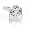 Square Perfume Bottle Air Conditioner Air Outlet Square Glass Bottle With Clip Auto Product Fast Shipping F3052