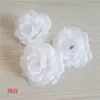 100 stks / partij Bloemhoofden Kunstzijde Camellia Rose Fake Peony Flower Head 8cm voor Bruiloft Home Decoratieve Flowewrs