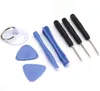 휴대 전화 수리 도구 9 8 in 1 Repair Pry Kit Opening Tools Pentalobe Torx 슬롯 스크루 드라이버 Apple iPhone 4 4S 5 5s 6 7 500PCS