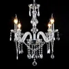 Modern Chandelier Lustre Crystal Chandeliers 4/6/8/10/12/15/18 Arms Optional Lustres De Cristal Chandelier LED Without Lampshade280H
