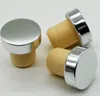 200PCS T-Shape Wine Stopper Silicone Plug Cork Bottle Stoppar Röd Vin Cork Bottle Plug Bar Tätning Kap Korkar För Öl # 29587