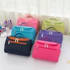 New Korean Style Solid Color Hook Type Hand Bag Women Cosmetic Bag Travel Storage Bags Washing Bags