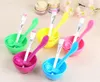 New Health 4 in 1 DIY Facial Mask Mixing Bowl Brush Spoon Stick Tool Face Care Set High Quality XB1