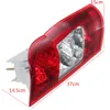 Freeshipping 1Pcs Rear Bumper Reflector Lamp Brake Light Rear Tail Light Lens For Ford Transit MK7 2006 to 2014 Panel for Van