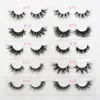 New Arrival 5D Mink Eyelashes Handmade Full Strip Lashes Cruelty Free Mink Lashes Luxury Makeup Dramatic 3d mink lashes cilios K Series