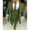 2019 Günstige maßgeschneiderte Herrenanzüge Bestmen Bräutigam Smoking formelle Anzüge Business-Männer tragen (Jacke + Hose + Krawatte + Weste) Neue Ankunft