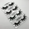 Super Long 25mm 3D 5D Mink Eyelashes Dramatische echte nertsen haar wimpers 25 mm handgemaakte valse wimper oog make-up maquiagem