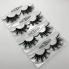 Nieuwe 3D Mink Eyelashes 25mm Lange Mink Eyelash 5D Dramatische Dikke Mink Washes Handgemaakte Valse Wimper Oog Make-up