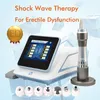 200MJ ONDA de Choque Low Power Shockwave Therapy Equipment / Acoustic Shock Wave Machine för ED Treatment Machines med 7 sändare