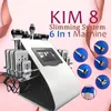 Slimming Machine Beauty Salon Profissional Radiofrequência Corporal Vacuum Ultrassônico Slim Cavitação Máquina laser Lipo para